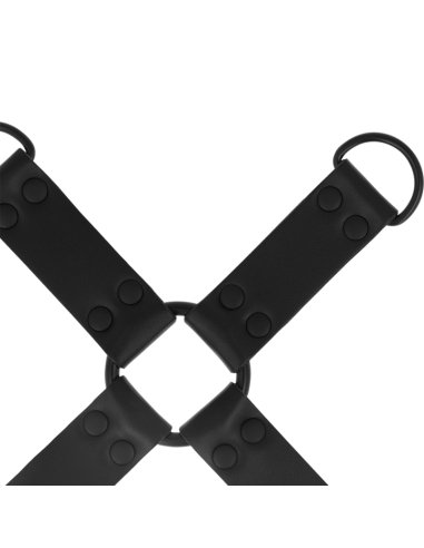 INTENSE - FETISH ENGANCHE MÚLTIPLE PARA MANOS Y PIES DE CUERO VEGANO