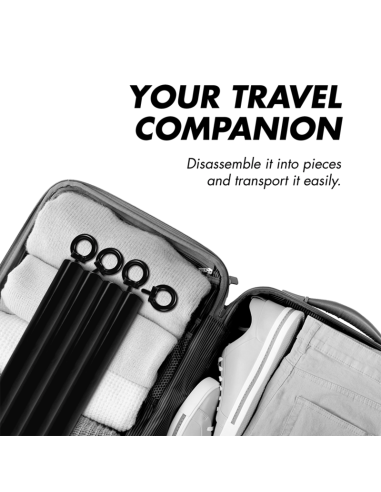 FETISH SUBMISSIVE BONDAGE - BARRA SEPARADORA AJUSTABLE 4 PIEZAS