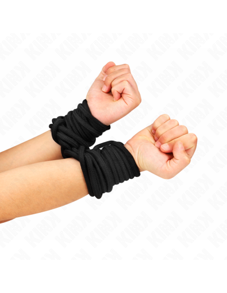 KINK - CUERDA DE ALGODÓN 10 METROS NEGRO