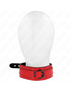 KINK - COLLAR AJUSTABLE ROJO VINO 37.5-49.5 CM X 5 CM