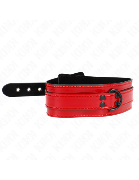 KINK - COLLAR AJUSTABLE ROJO VINO 37.5-49.5 CM X 5 CM