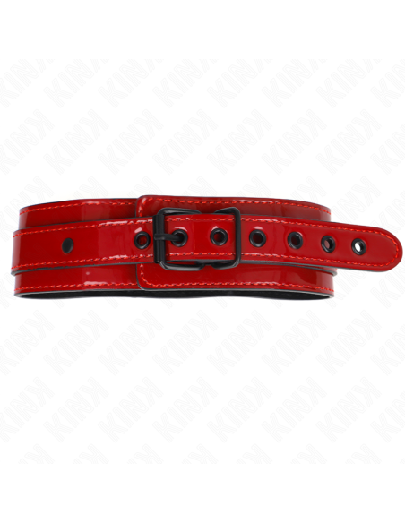 KINK - COLLAR AJUSTABLE ROJO VINO 37.5-49.5 CM X 5 CM