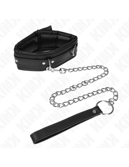 KINK - COLLAR CON CORREA 65 CM PESADO MODELO 4 AJUSTABLE 36.5-50 CM