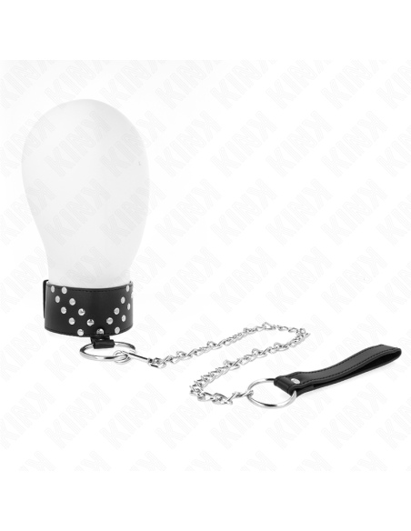 KINK - COLLAR CON CORREA 65 CM CON REMACHE EN V AJUSTABLE 36-43 CM X 5 CM