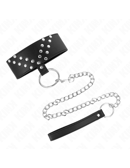 KINK - COLLAR CON CORREA 65 CM CON REMACHE EN V AJUSTABLE 36-43 CM X 5 CM