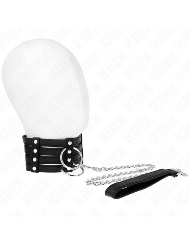 KINK - COLLAR CON CORREA 65 CM ESTILO SUB AJUSTABLE 35-51 CM X 7 CM