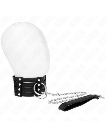 KINK - COLLAR CON CORREA 65 CM ESTILO SUB AJUSTABLE 35-51 CM X 7 CM