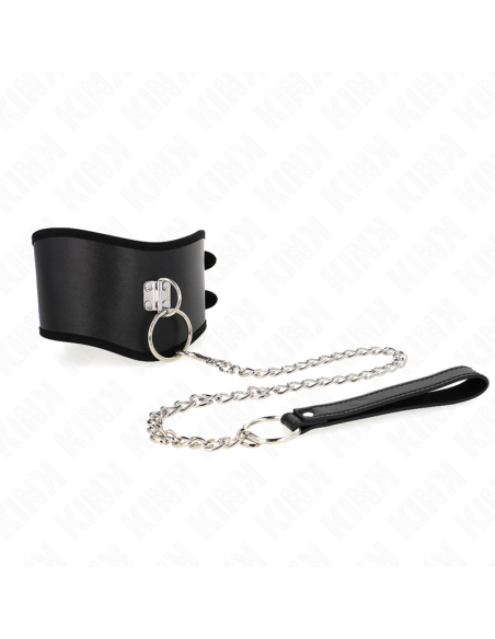 KINK - COLLAR CON CORREA 65 CM ANCHO NEGRO AJUSTABLE 40-55 CM X 10 CM