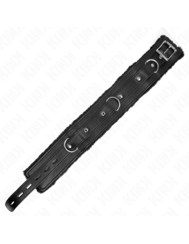 KINK - COLLAR CON CORREA 65 CM CON RESTRICCIONES NEGRO AJUSTABLE 36-42 CM X 5.5 CM