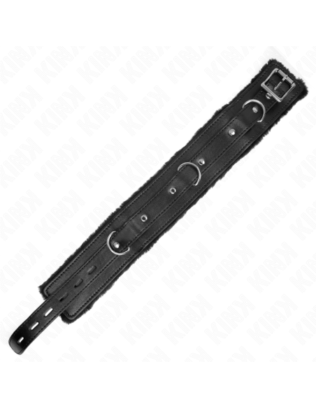 KINK - COLLAR CON CORREA 65 CM CON RESTRICCIONES NEGRO AJUSTABLE 36-42 CM X 5.5 CM