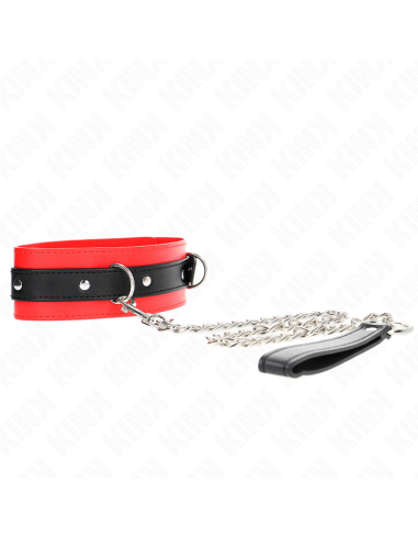 KINK - COLLAR CON CORREA 65 CM ROJO 54 X 4.5 CM