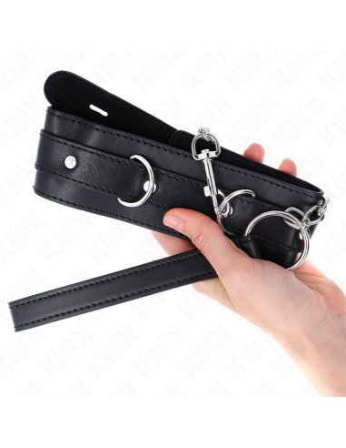 KINK - COLLAR CON CORREA 65 CM NEGRO 54 X 4.5 CM
