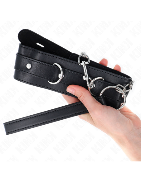 KINK - COLLAR CON CORREA 65 CM NEGRO 54 X 4.5 CM