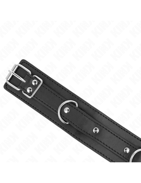 KINK - COLLAR CON CORREA 65 CM 3 ANILLOS MODELO 1 AJUSTABLE 38-49 CM X 5 CM