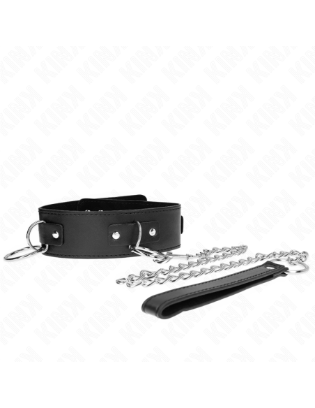 KINK - COLLAR CON CORREA 65 CM 3 ANILLOS MODELO 2 AJUSTABLE 36-43 CM X 5 CM
