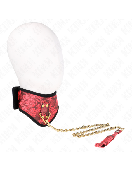 KINK - COLLAR CON CORREA DE ENCAJE 75 CM MODELO SCANDAL 44 X 10 CM