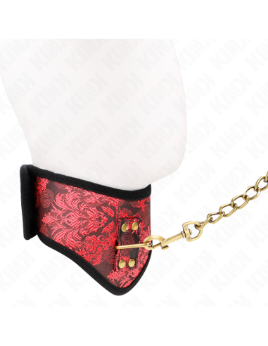 KINK - COLLAR CON CORREA DE ENCAJE 75 CM MODELO SCANDAL 44 X 10 CM