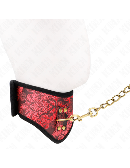 KINK - COLLAR CON CORREA DE ENCAJE 75 CM MODELO SCANDAL 44 X 10 CM
