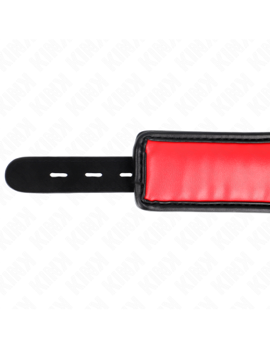 KINK - COLLAR CON CORREA ESPONJA IMITACIÓN CUERO MODELO 3 AJUSTABLE 37-54 CM X 3 CM