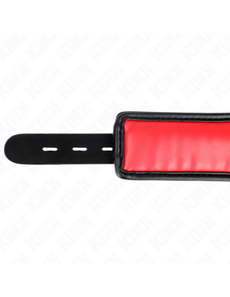 KINK - COLLAR CON CORREA ESPONJA IMITACIÓN CUERO MODELO 3 AJUSTABLE 37-54 CM X 3 CM