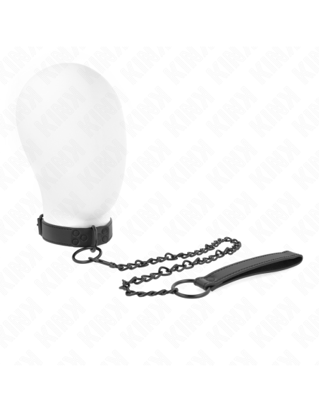 KINK - COLLAR CON CORREA 65 CM OSCURO AJUSTABLE 37-54 CM X 3 CM