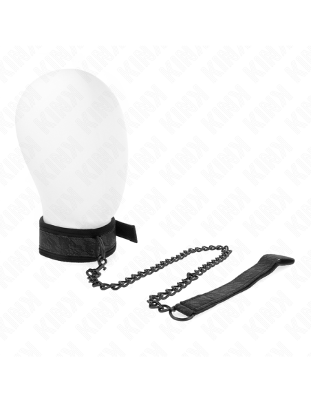 KINK - COLLAR CON CORREA 77 CM MODELO BÁSICO MODELO 5 AJUSTABLE 34-54 CM X 5 CM