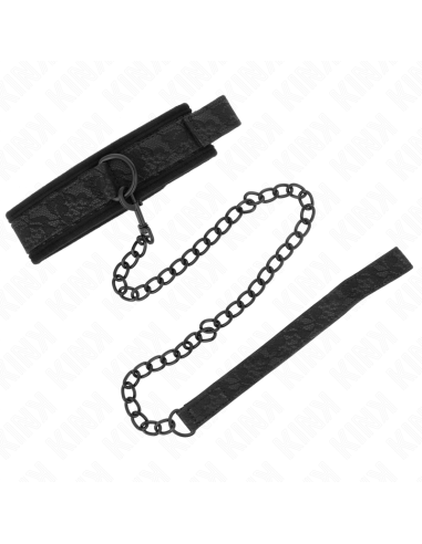 KINK - COLLAR CON CORREA 77 CM MODELO BÁSICO MODELO 5 AJUSTABLE 34-54 CM X 5 CM