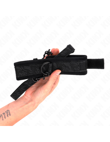 KINK - COLLAR CON CORREA 77 CM MODELO BÁSICO MODELO 5 AJUSTABLE 34-54 CM X 5 CM