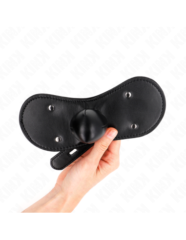 KINK - MÁSCARA BUCAL MORDAZA DE BOLA CON CERRADURA AJUSTABLE 42-60 CM