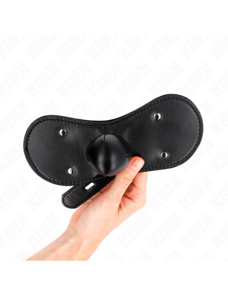 KINK - MÁSCARA BUCAL MORDAZA DE BOLA CON CERRADURA AJUSTABLE 42-60 CM