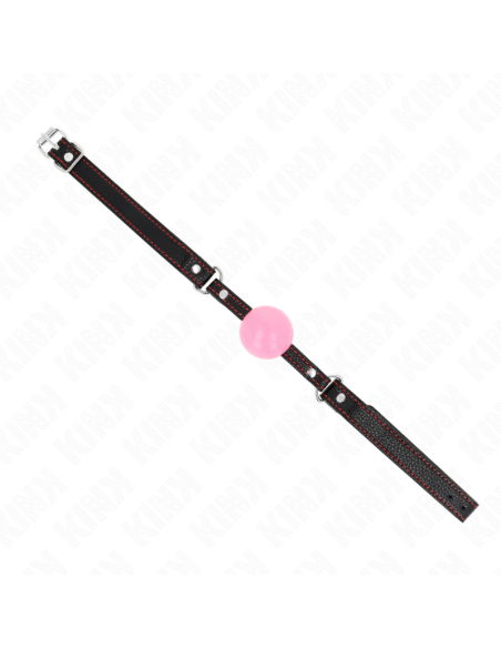KINK - MORDAZA DE BOLA 4 CM DE ORO ROSA 60 x 2 CM