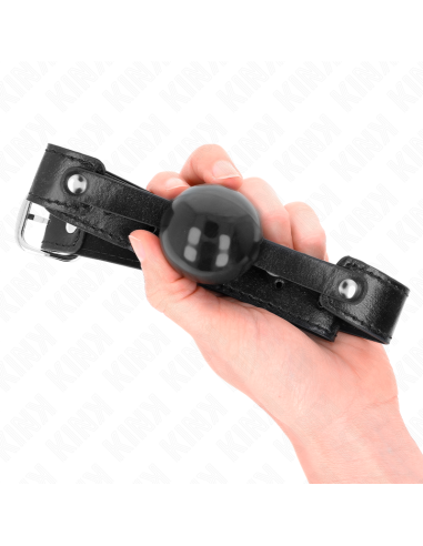 KINK - MORDAZA DE BOLA 4 CM SUAVE DE TPE MODELO 2 65 x 2.5 CM