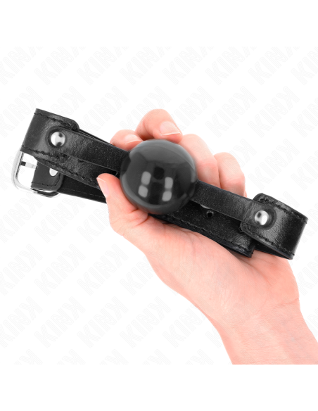 KINK - MORDAZA DE BOLA 4 CM SUAVE DE TPE MODELO 2 65 x 2.5 CM