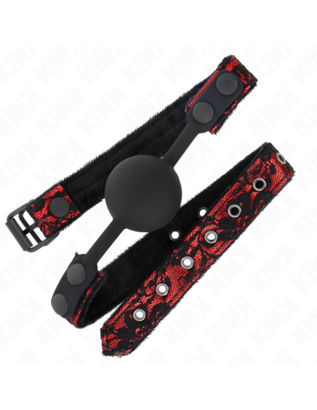 KINK - MORDAZA DE BOLA 4 CM DE SILICONA SCANDAL MODELO 1 65 x 2 CM