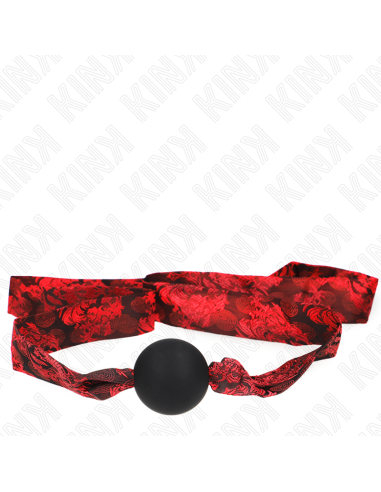 KINK - MORDAZA DE BOLA 4.5 CM DE SILICONA SCANDAL MODELO 2 146 x 4 CM