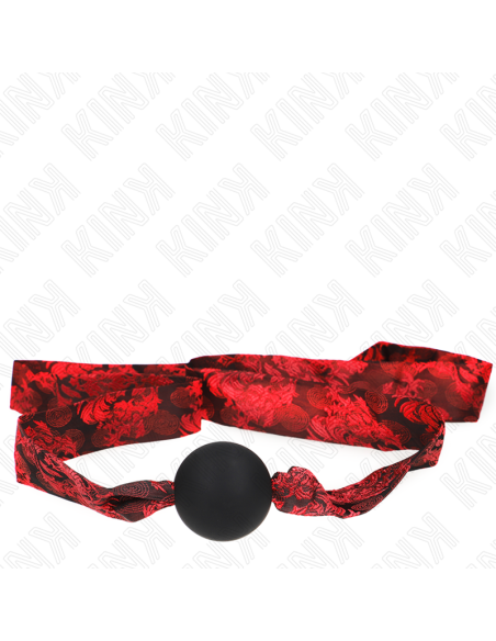 KINK - MORDAZA DE BOLA 4.5 CM DE SILICONA SCANDAL MODELO 2 146 x 4 CM