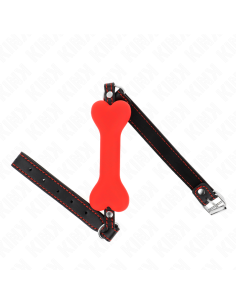 KINK - MORDAZA DE HUESO 12 CM ROJO 63 x 2 CM