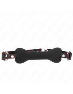KINK - MORDAZA DE HUESO 12 CM NEGRO 63 x 2 CM