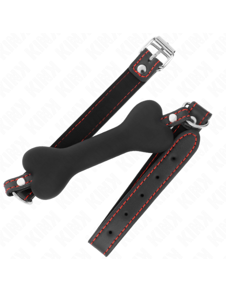 KINK - MORDAZA DE HUESO 12 CM NEGRO 63 x 2 CM