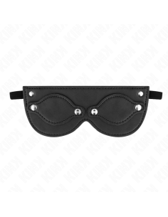 KINK - MÁSCARA DE POLIPIEL CON CUBIERTAS PARA OJOS DESMONTABLES 22 x 9 CM