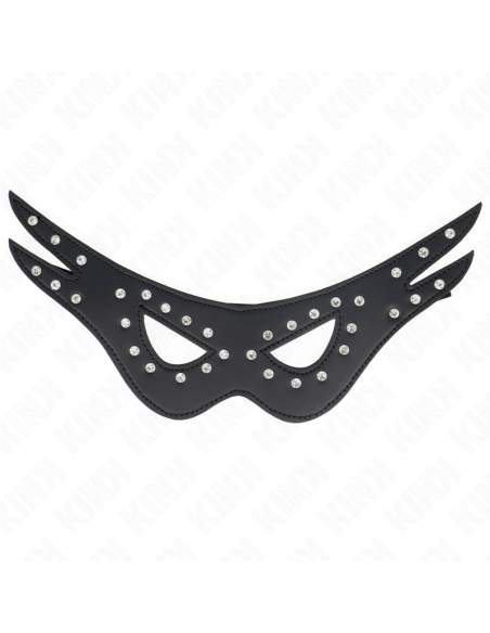 KINK - MÁSCARA DE POLIPIEL SEXY MODELO 2 27 x 13 CM