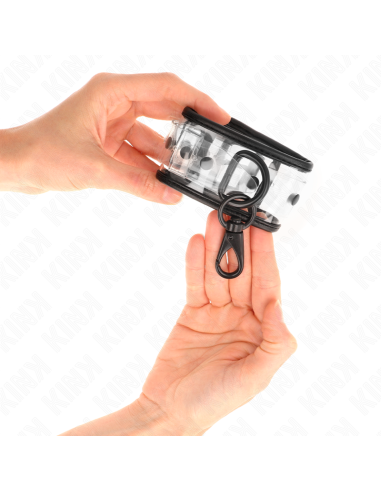 KINK - MUÑEQUERAS TRANSPARENTES AJUSTABLE 18-30 CM X 5.5 CM