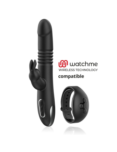 BLACK&SILVER KENJI - Conejito Vibrador Inalámbrico | SEXPLACE.MX