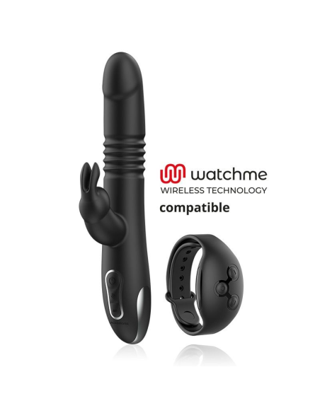 BLACK&SILVER KENJI - Conejito Vibrador Inalámbrico | SEXPLACE.MX