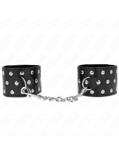 KINK - MUÑEQUERAS ESTILO PUNK AJUSTABLE 19-24 CM X 5.5 CM