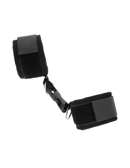 KINK - MUÑEQUERAS NEOPRENO CON CIERRE DE GANCHO NEGRO AJUSTABLE 22-34 CM