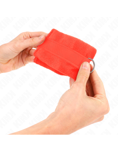 KINK - MUÑEQUERAS PARA PRINCIPIANTES ROJO 30 X 7 CM