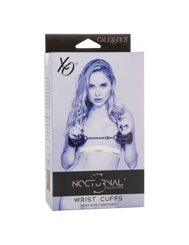 CALEXOTICS - NOCTURNAL ESPOSAS CUERO AJUSTABLE NEGRO