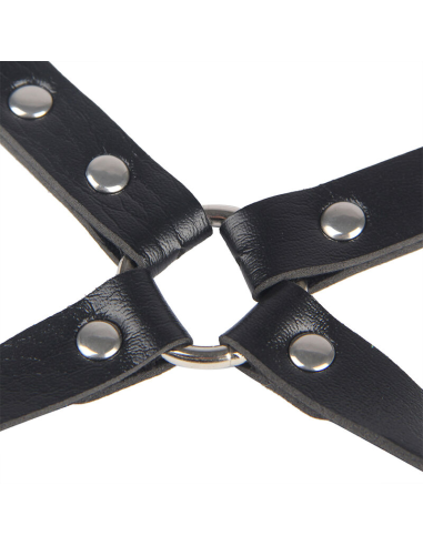 SUBBLIME - 953690 ESPOSAS CON CINTURÓN BONDAGE NEGRO TALLA ÚNICA