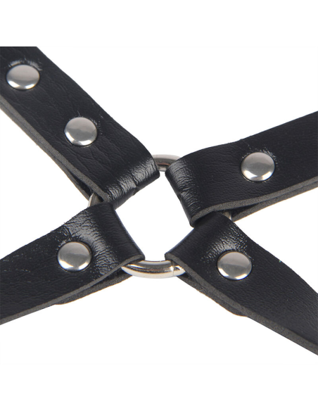 SUBBLIME - 953690 ESPOSAS CON CINTURÓN BONDAGE NEGRO TALLA ÚNICA